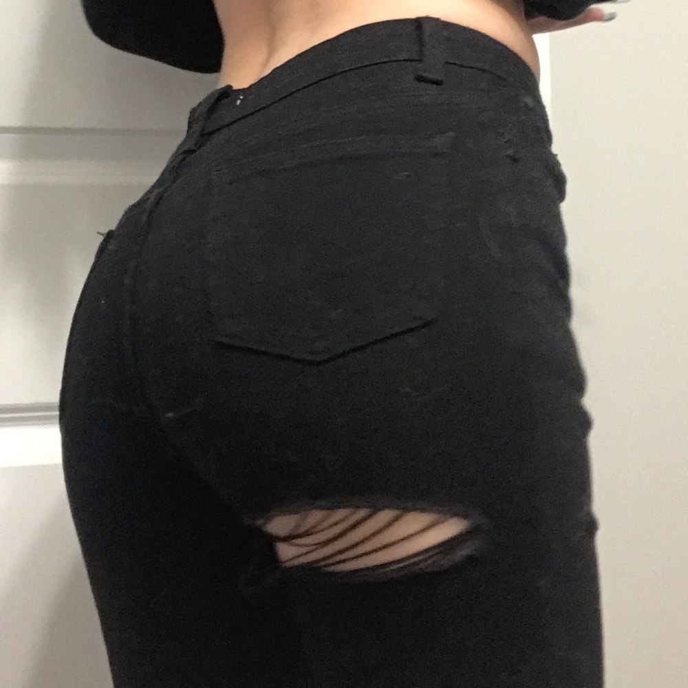 Tobi size 26 jeans black brand new